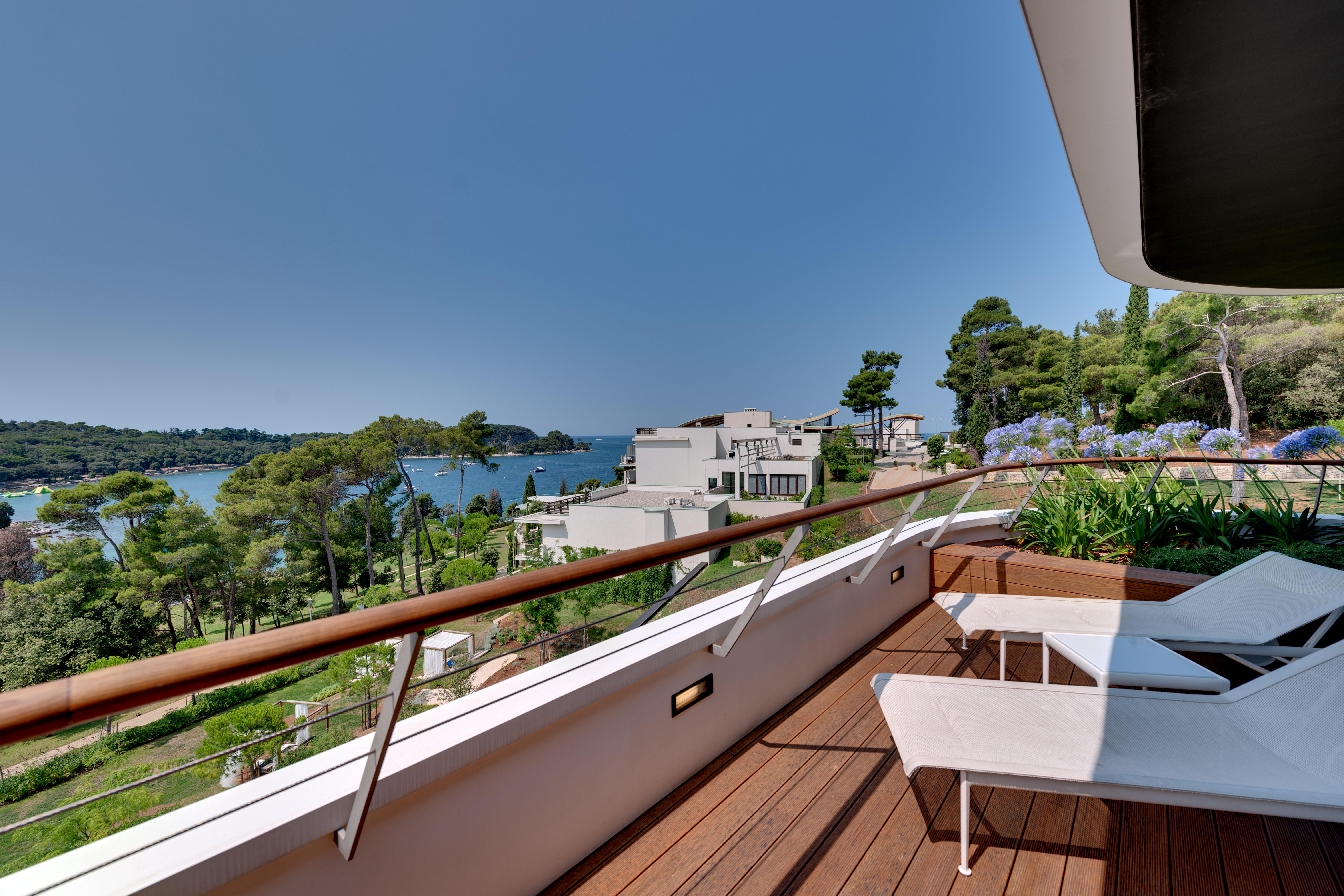 Lone Hotel By Maistra Collection Rovinj Ngoại thất bức ảnh View from the hotel